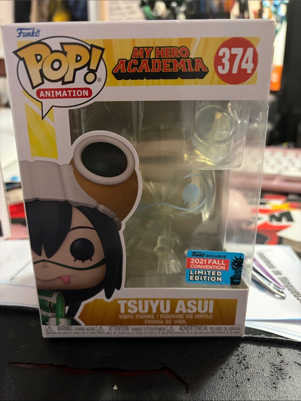 Funko Pop! Tsuyu Asui Vinyl Figure — Green and Black